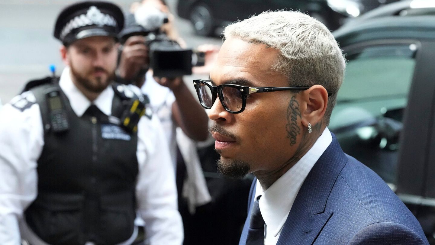 Britain Brown Court Chris Brown, Chris Brown assault case, theGrio.com