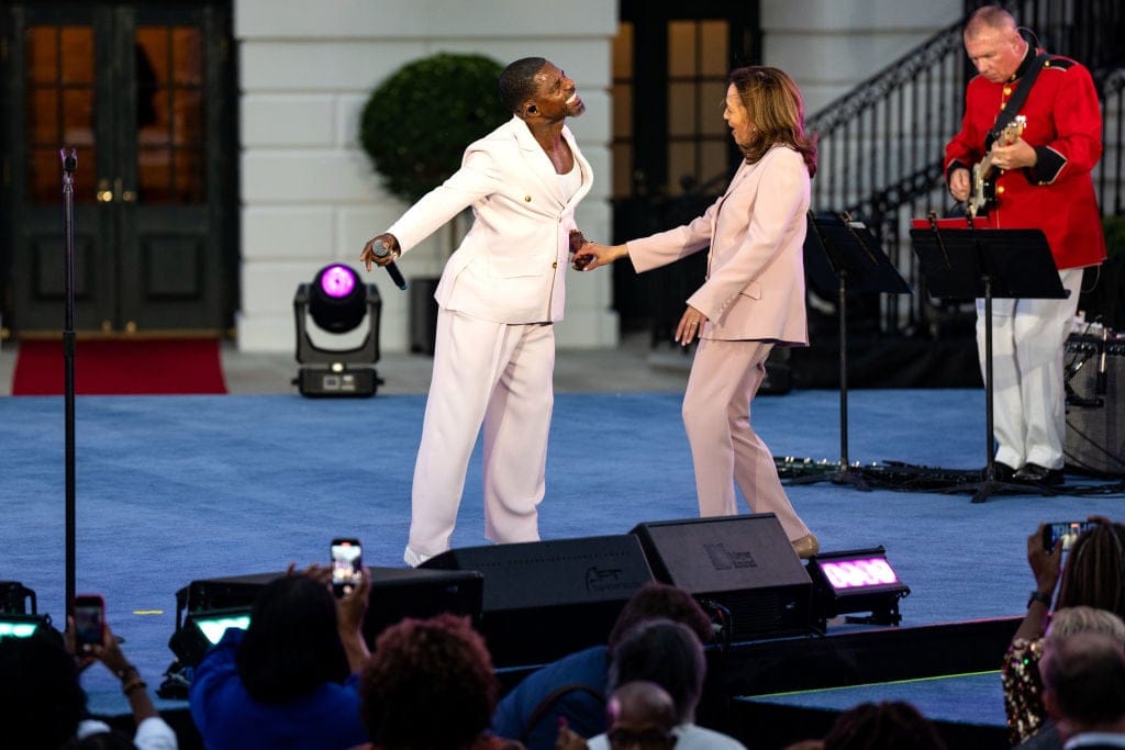 Kirk Frankline, Kamala Harris, Juneteenth, White House, theGrio.com